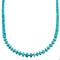 Turquoise Sterling Silver Southwest Bead Necklace RX114923